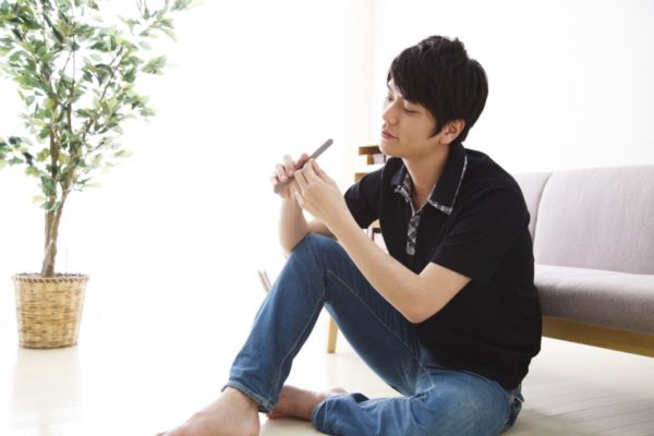 男性　ネイルケア