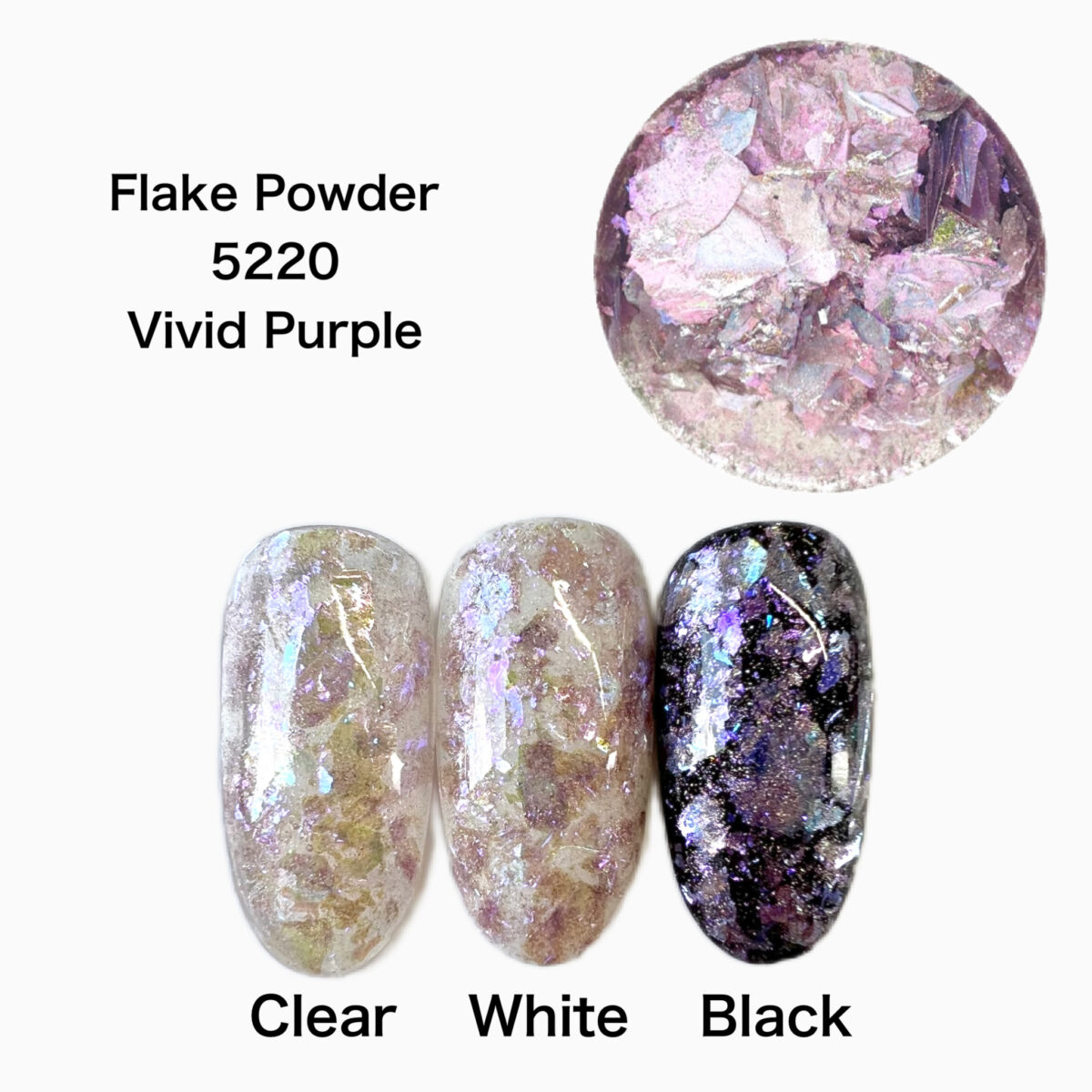 Flake Powder -Vivid Purple-