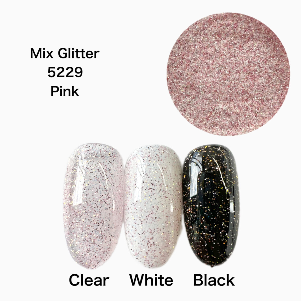 Mix Glitter -Pink-